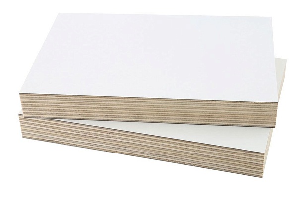 Фанера белая ламинированная 18мм